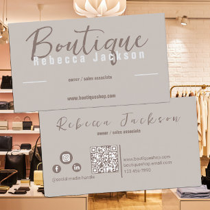 Boho Boutique Shop Visitenkarte