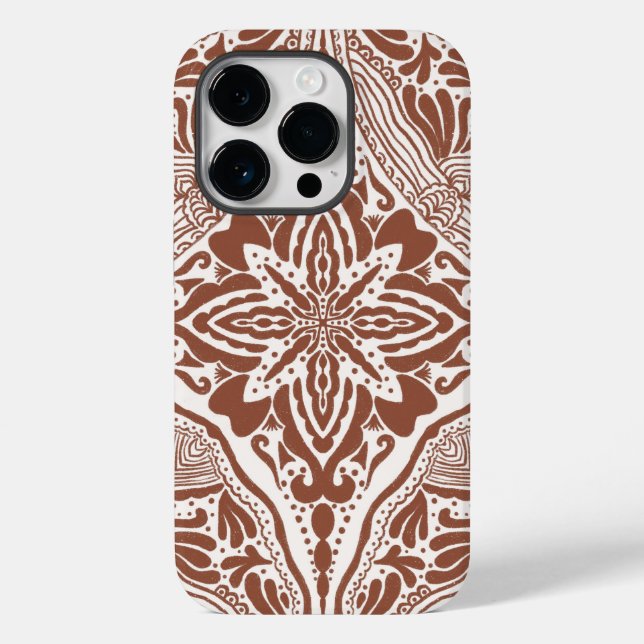 Boho Briella Mandala Case-Mate iPhone 14 Pro Hülle (Rückseite)