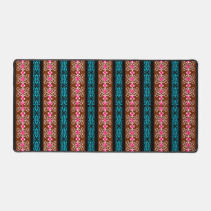 Boho Brocade Stripe Schreibtischunterlage