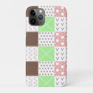 Boho Brown, Burgund, Green und Mauve Whimsical Case-Mate iPhone Hülle