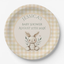 ~Boho Bunny Neutral Baby Shower