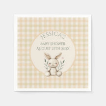 ~Boho Bunny Neutral Baby Shower