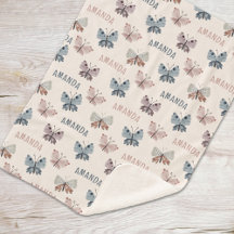 Boho Butterfly Fun Geschenk für Kinder mit Namen