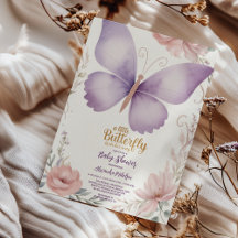 Boho ButterflyBaby-Dusche