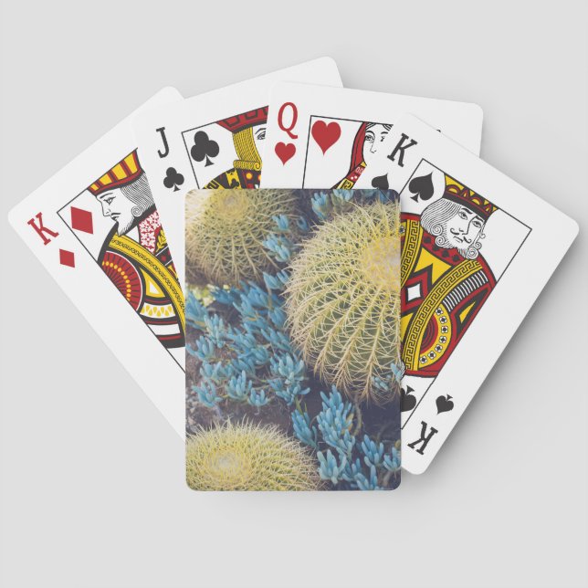 Boho Cactus Garden Spielkarten (Rückseite)