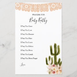 Boho Cactus Taco "über Liebe Gebete für Baby-Zeich