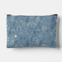 Boho Celestial Botanical Dusty Blue Accessoire