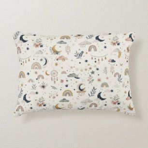 Boho-Celestial-Kindernursery Neutrale Monde und Dekokissen