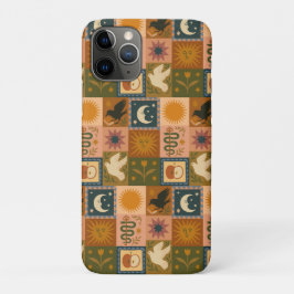 Boho Celestial | Retro Sun & Moon Case-Mate iPhone Hülle