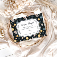 Boho Celestial-Tierisches Babyshower-Einladung