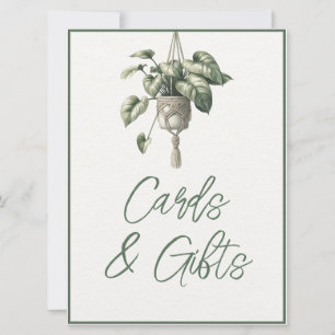 Boho Chic Botanische Grünanlagen