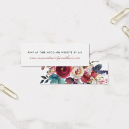 Boho Chic Burgund und Hochzeit im Herbst der Marin