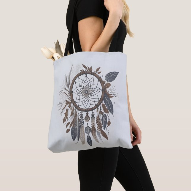 Boho Chic Dreamcatcher Earthy Toned Infarm Tasche (Von Nahem)