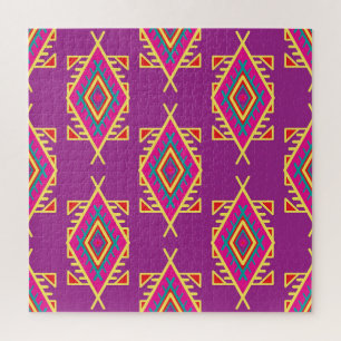 Boho Chic: Ethnische nahtlose Ornamente