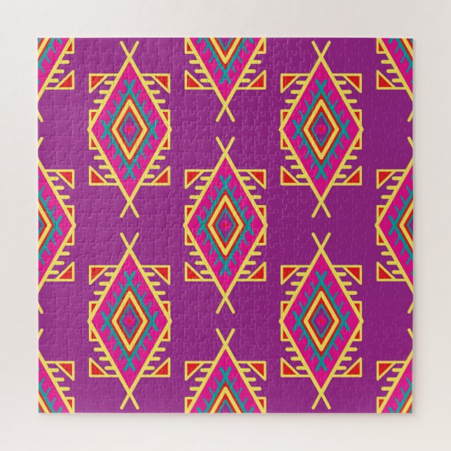 Boho Chic: Ethnische nahtlose Ornamente (Vertikal)