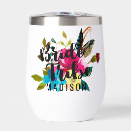 Boho Chic Floral Aquarelle Mariage Mariée tribu