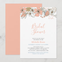 Boho Chic Frühlingsflorales Braut-Hochzeitsduschei