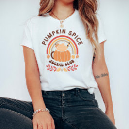 Boho Chic Kürbisgewürz Sozialclub T-Shirt