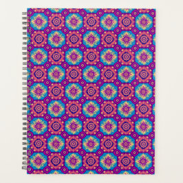 Boho Chic Mandala Floral Motif