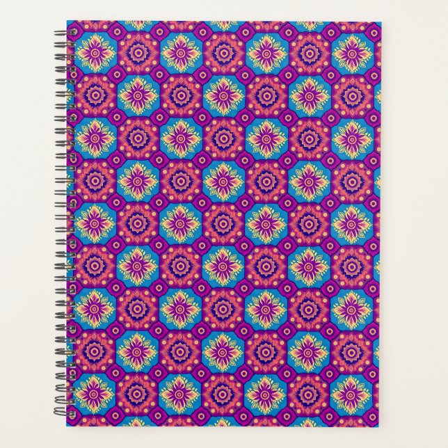 Boho Chic Mandala Floral Motif (Devant)