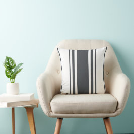 Boho chic moderne Streifen Kissen