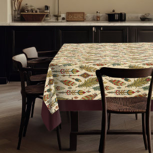 Boho Chic Nappe avec Flèche Tribale Détails