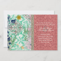 Boho Chic Sinti und Roma Ragbag Einladung Hochzeit