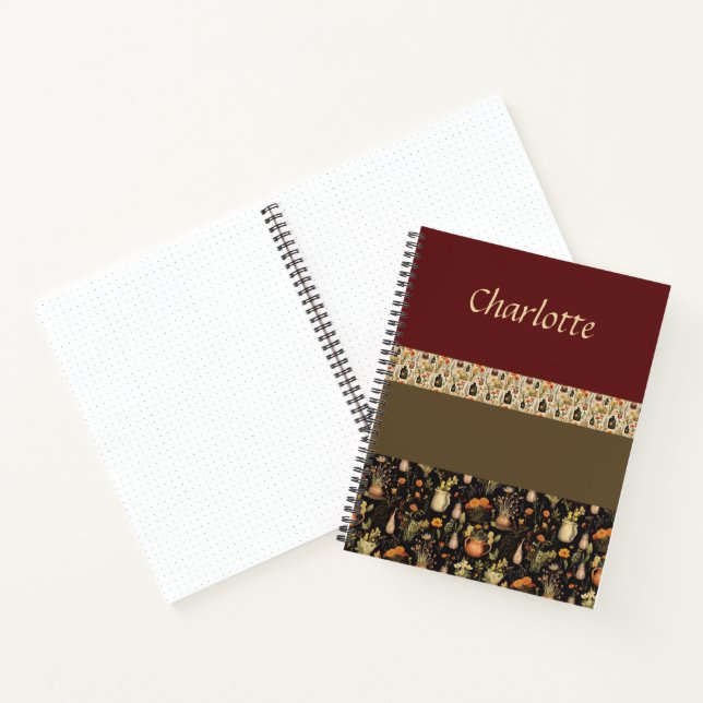 Boho-Chic Spiral Bullet Journal Notizbuch (Innenseite)