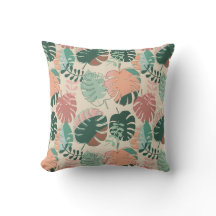 Boho Chic Tropical Monstera Pflanze Pattern