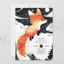 Boho Children's Fox Geburtstag