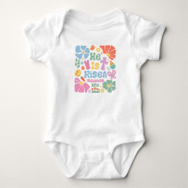 Boho Christlich Ostern Baby Strampler
