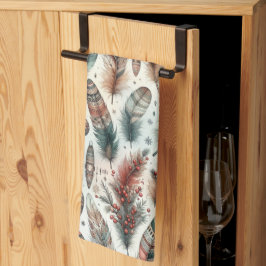 Boho Christmas Geschirrtuch