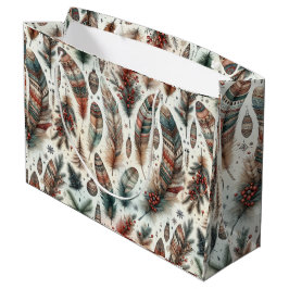 Boho Christmas Große Geschenktüte