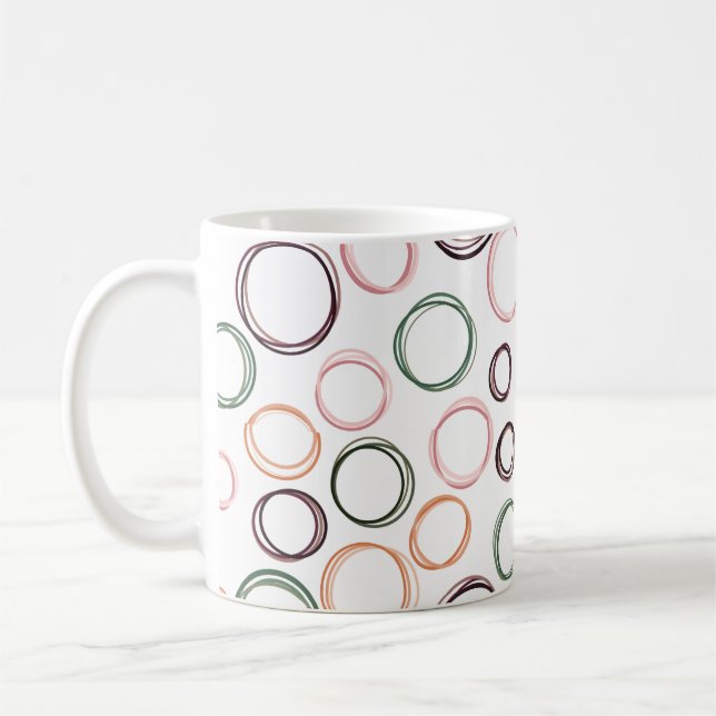 Boho Circles Kaffeetasse (Links)
