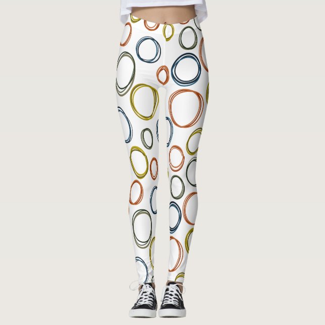 Boho Circles Leggings (Vorderseite)