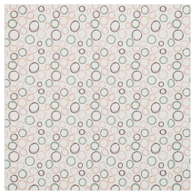 Boho Circles Stoff (Muster)