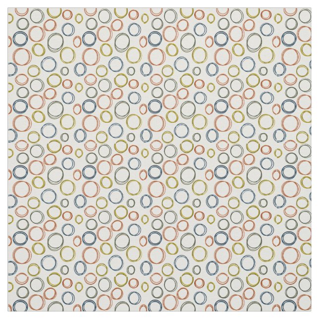 Boho Circles Stoff (Muster)