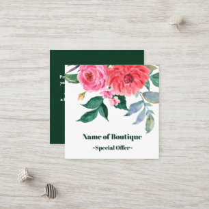 Boho Classy Spring Blüte Boutique Rabatt Gutschei