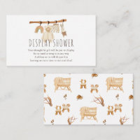 Boho Clothesline Display Dusche