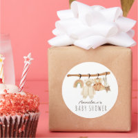 Boho Clothesline Girl Baby Dusche