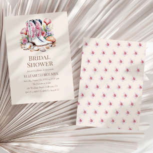 Boho Coastal Cowgirl Bridal Dusche Einladung