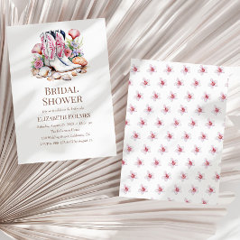 Boho Coastal Cowgirl Bridal Dusche Einladung