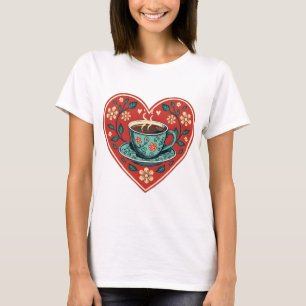 Boho Coffee Lover T-Shirt