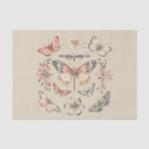 Boho Cottagecore Monarch Butterfly Decoupage