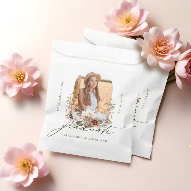 Boho Cowgirl Country Western Graduation Party Geschenktütchen (Boho Cowgirl Country Western Graduation Party Favor Bag)