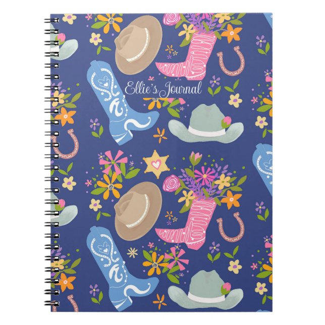 Boho Cowgirl Journal (Devant)