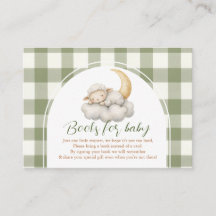 Boho Cute A little lamb baby shower Books for Baby