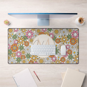 Boho Daisy Flowers les années 70 Floral Super