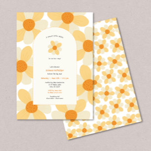 Boho Daisy Girl Dusche Einladung