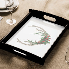 Boho Deer Antlers | Rustikale Weihnachtsblume Seidenpapier